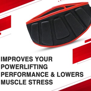 Ceinture d'entraînement d'haltérophilie en néoprène unisexe de qualité supérieure sur mesure équipement de dynamophilie de gymnastique de haute qualité - Product Image 6