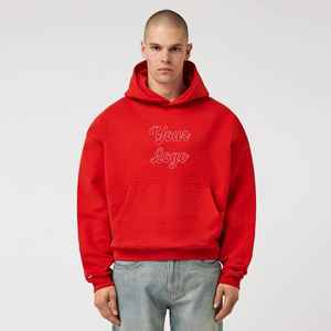 Sweat-shirt à capuche tendance de marque européenne et américaine en coton 100% de haute qualité pour hommes et femmes, chaud, sportif, motif toile d'araignée - Product Image 5