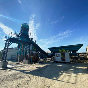 Componentes de núcleo de planta dosificadora de hormigón premezclado estacionario de 30 M3/H totalmente automático, incluyendo Motor de bomba, caja de cambios PLC - Product Image 1