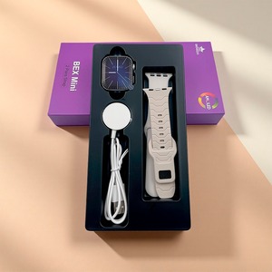 BEX serie 9 Mini Smartwatch con 2 cinturini intercambiabili per il Fitness Smart bracciale orologio risposte chiamate Hiwatch App compatibile - Product Image 2