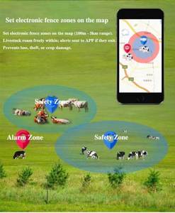 <span class=keywords><strong>GPS</strong></span> Solar Recargable para Animales, 50g, Ligero, 4G, IP67, Alerta de Límite Virtual para la Gestión de Ganado Ovino y Bovino - Product Image 6