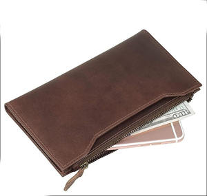 2025กระเป๋าสตางค์ผู้ชายแบบยาวน้ำหนักเบาติดโลโก้ได้ตามที่ต้องการ - Product Image 4