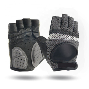 Guantes de Ciclismo de medio Dedo de verano para hombres y mujeres Guantes de bicicleta transpirables con función a prueba de golpes para equitación deportiva - Product Image 1