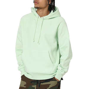 Custom Embroidered & Plain Dyed Company Logo Cotton <b>Fleece</b> <b>Oversized</b> Pullover <b>Hoodie</b> for Staff Uniform Orders - Product Image 3