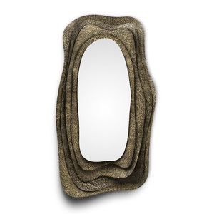 Wall <b>Mirror</b> Home Decor Design Indoor Leave Design Classic And Modern Decor <b>Mirror</b> Multiple Finishing Designs - Product Image 5