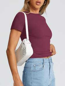 <b>Women's</b> Premium Cotton Tee in Affordable Price for Private Label - Product Image 2