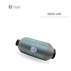 180D Neem Jari Metallic Flora Jari Fil à broder Haute ténacité Lurex Polyester pour tricoter à la main jari - Product Image 2