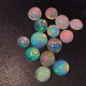 229 Uds ópalo etíope Natural 7x5 8x6 9x7mm pera ovalada 6 7 8mm cabujón redondo 202 Cts lote Iroc ventas calidad cabina de piedras preciosas US $159 - Product Image 4