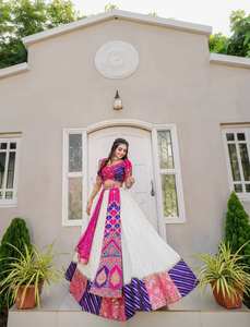 ชุดคู่ navratri lehenga choli สำหรับเทศกาล Chaniya choli Garba lehenga แบบดั้งเดิมชุด Garba - Product Image 3