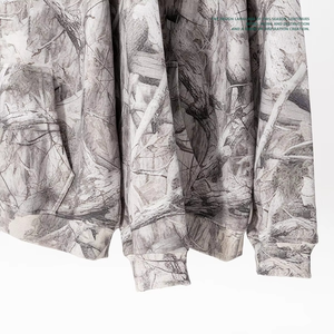 Personalizable Heavyweight Hip Hop Streetwear camuflaje de gran tamaño 350 Gsm Transferencia de Calor Tie Dye Fleece Puller Hoodie para hombres - Product Image 5