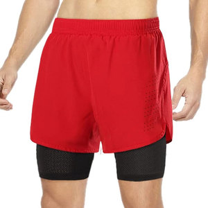 กางเกงขาสั้นผ้าระบายอากาศน้ำหนักเบาสำหรับผู้ชายกางเกงขาสั้นสำหรับฤดูร้อนออกแบบได้ตามที่ต้องการพร้อมโลโก้ OEM และบริการติดฉลากส่วนตัว - Product Image 5