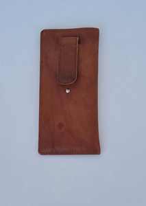 Best High Quality PU <b>Leather</b> <b>Belt</b> Clip Eyeglass Case <b>Pouch</b> Men's Spectacle Case Personalized Eyeglasses Case <b>Pouches</b> - Product Image 4