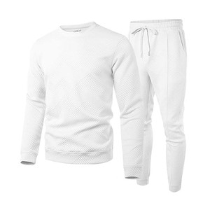 Survêtement en coton de haute qualité-Sweat à capuche et jogger pour hommes - Product Image 6