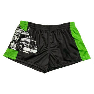 Pantalones Cortos de Rugby de Talla Grande con Diseño Sublimado Transpirable, de Secado Rápido y Antibacterianos, Ajuste Atlético - Product Image 6