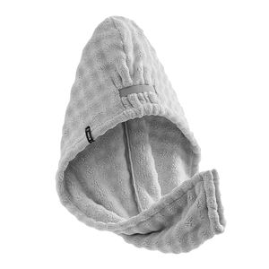 Asciugamano per capelli in microfibra in velluto corallo nuvola da donna con cappuccio ad asciugatura rapida per uso <span class=keywords><strong>bagno</strong></span> - Product Image 3