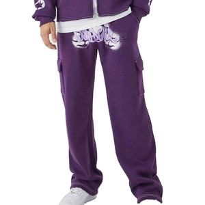 Ensembles de survêtements haut de gamme pour hommes, comprenant sweats à capuche, pantalons de jogging, pantalons cargo, avec impression 2026, pour l'entraînement et le jogging - Product Image 4