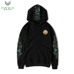 Sweats à capuche pour hommes Sweats à capuche personnalisés avec impression bouffante et broderie de haute qualité Sweatshirts à capuche pour hommes - Product Image 1