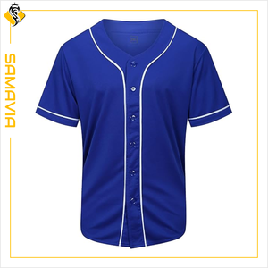 Custom Sublimation Printed Baseball Jerseys 100% Polyester Team <b>Tops</b> Lightweight Breathable Sportswear Precision Fit Plus Size - Product Image 4