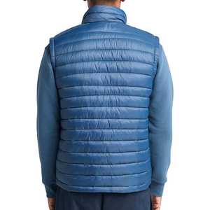 Precio de fábrica Hombres Bodywarmer Chaleco Chaquetas y cálido acolchado Sin mangas Chaqueta con cremallera completa Gilet para venta al por mayor Chaqueta de buena calidad - Product Image 4