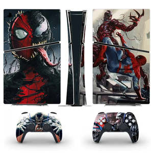 Pour PS5 Slim Digital Spiderman Skin Nouveau support de charge en vinyle et plastique - Product Image 1