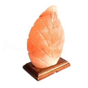 Lámpara de Sal del Himalaya Ecológica Tallada a Mano, Estilo Ángel, Decoración Feng Shui, Artesanía Natural, Forma de Flor NSLT NSLT-191 - Product Image 6