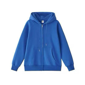 Men Casual Cotton <b>Zip</b> Up Hoodie Comfortable Daily Wear <b>Hooded</b> Custom Logo - Product Image 4