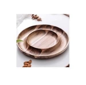 Cuenco de Madera Rústico de Lujo para Servir, Frutero Decorativo para Comedor, Hecho a Mano, Decoración Natural para el Hogar, Boda - Product Image 1