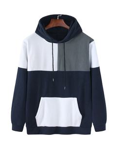 Pull à capuche personnalisé 100% coton pour hommes mode décontractée Streetwear Hip Hop Style coupe ample brodé numérique imprimé hiver - Product Image 6