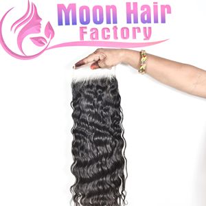 2026 Produits de Luxe Fantastiques Abordables Meilleure Qualité Cheveux Humains Noirs Couleur Naturelle Closure Ondulée Prix Bas Disponible à la Vente - Product Image 6