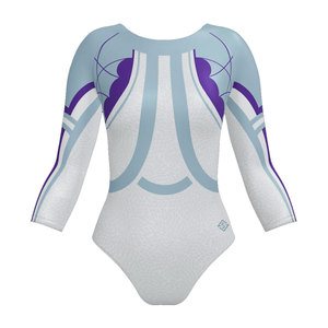 Customized Long Sleeve Gymnastics Sublimated Stretchable <b>Women's</b> <b>Body</b> <b>Suit</b> High Quality OEM Service - Product Image 1