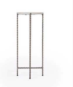 Table d'appoint en aluminium Table ronde au design unique pour le salon et la chambre à coucher Fabricant et exportateur - Product Image 2