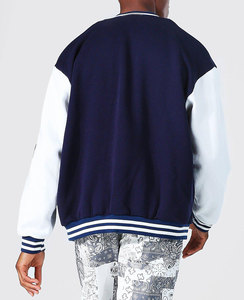 Vestes d'université en laine personnalisées en vrac pour hommes respirant Baseball Streetwear col à capuche broderie Chenille Letterman caractéristiques légères - Product Image 2