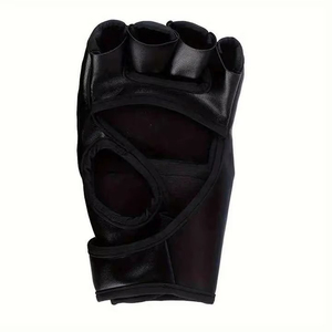 2025 nouveau haute qualité MMA personnalisé professionnel UFC demi-doigt PU grappin gants boxe MMA grappin gants pour l'entraînement - Product Image 6