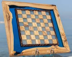 Professional <b>Wooden</b> Resin <b>Chess</b> <b>Board</b> Game | Best Finish Handmade Quality | Factory Direct Bulk Best Price - Product Image 2