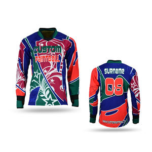 100% poliéster Paintball Jersey personalizado ropa deportiva OEM personalizado de alta calidad sublimado Paintball Jerseys - Product Image 6