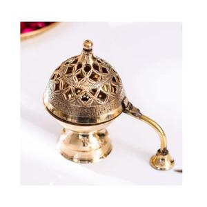 Brûleur d'encens décoratif en laiton et métal dernier modèle attrayant brûleur d'encens en laiton pour la décoration de la maison à Offre Spéciale au prix le plus bas - Product Image 1