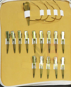 Kit d'outils professionnels MAGMA BEAUTY en acier inoxydable de qualité chirurgicale pour extensions capillaires, incluant des pinces pour usage commercial - Product Image 5