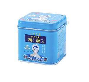 Polvo de Baño Papaya Togen S 70g Lata (Fragancia de Menta) - Product Image 1