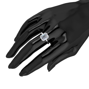 Anillo de Diseño Clásico de Oro de 9K para Mujer, 2.71 Quilates, Claridad VS, Diamante Cultivado en Laboratorio, Color EF, Certificado IGI, Corte Brillante, Joyería de Lujo - Product Image 5