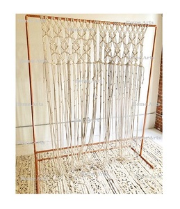 Fondo de Hierro Color Dorado de Último Diseño, Tamaño y Forma Personalizados, Decoración de Fondo para Bodas y Eventos - Product Image 3