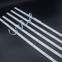 12W IP20 DC12V Blanc 2835 Lentille optique de 170 °   Barres lumineuses rigides à LED avec lentille diffuse pour boîtes lumineuses à éclairage unilatéral