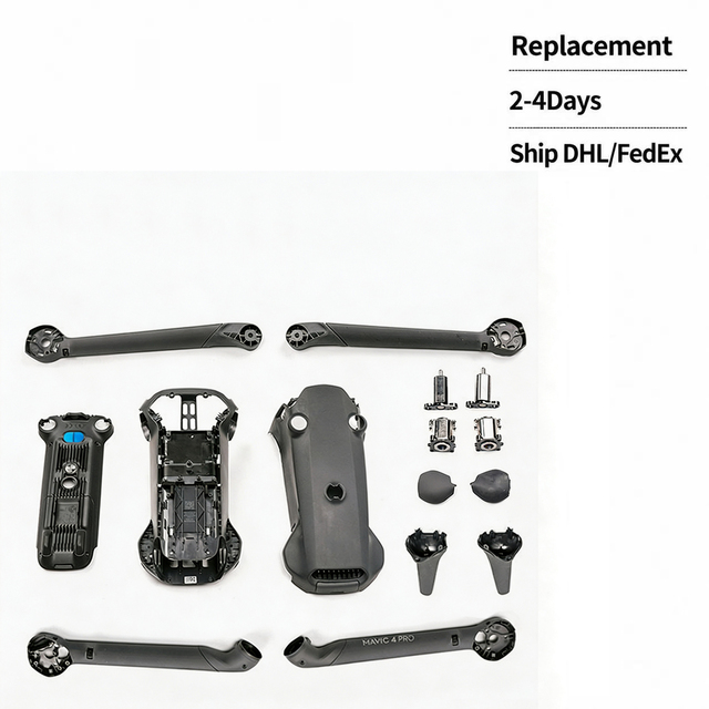 Mavic 4 Pro Drone Body Shell Upper Lower Cover Arm Hinge Shaft Landing Gear Axis Replacement Repair Parts Accessories