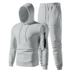 ชุดวอร์มผู้ชายผ้าโพลีเอสเตอร์ระบายอากาศได้ดี ราคาขายส่งแบบกำหนดเอง ชุดกีฬาผู้ชายแบบแห้งเร็วระบายอากาศได้ดีที่สุด ปรับแต่งได้ - Product Image 2