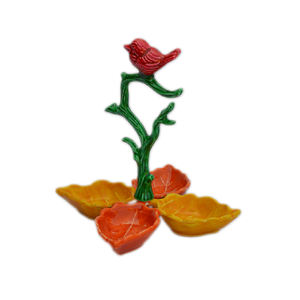 Tazón de almacenamiento de diseño creativo para el diseño de la habitación de la cama del hogar con diseño de ensaladera de metal de aluminio de excelente calidad - Product Image 2