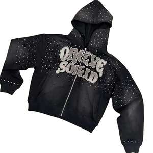 Sudadera con Capucha y Cremallera para Hombre, Estilo Casual, Talla Grande, Nueva Moda - Product Image 2