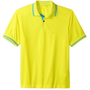 Camisetas de Polo de Golf para Hombre, de Poliéster, de Secado Rápido, Elásticas en Cuatro Direcciones, Transpirables, Antibacterianas, de Talla Grande, con Logotipo Personalizable OEM - Product Image 2