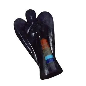 Get Amethyst Angel with Chakra Point | Shop for Amethyst Angel with Chakra Point | Amethyst Angel with Chakra Point