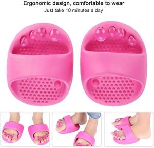 Entrenador de arco de pie de alineación mejorada para piernas, Corrector de juanete compacto, tonificación de glúteos, estiramiento de pantorrilla, separación de dedos para masajeador de pies - Product Image 3