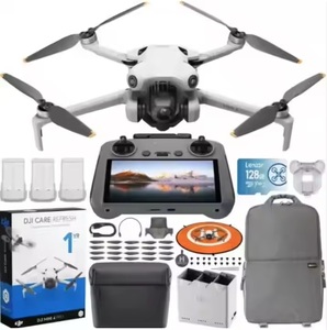 ORIGINAL DJ-I MINI 4 PRO DOBRANDO DRONE COM RC 2 VOO REMOTO MAIS FERRAMENTAS DE MÃO COMBO PLUS 4K HDR - Product Image 1