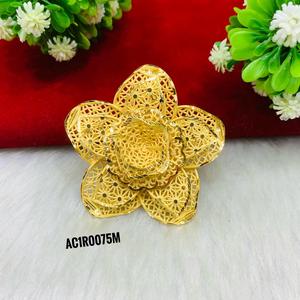 Anillos chapados en oro de diseñador Nueva joyería de moda clásica Compras en línea de gran selección en joyería - Product Image 2